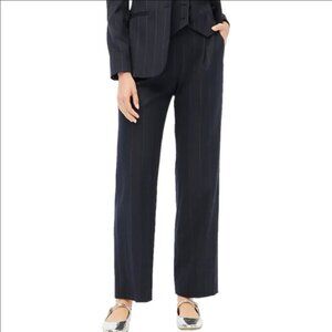 J Crew Pinstripe Suit Pants